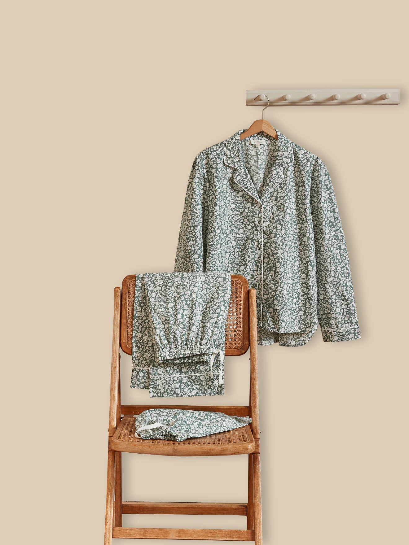 Pyjama imprimé floral femme