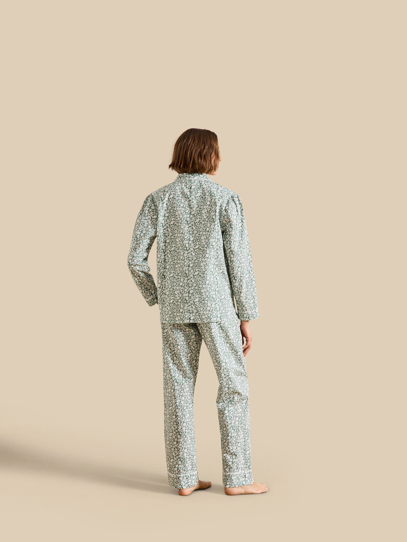 Pyjama imprimé floral femme
