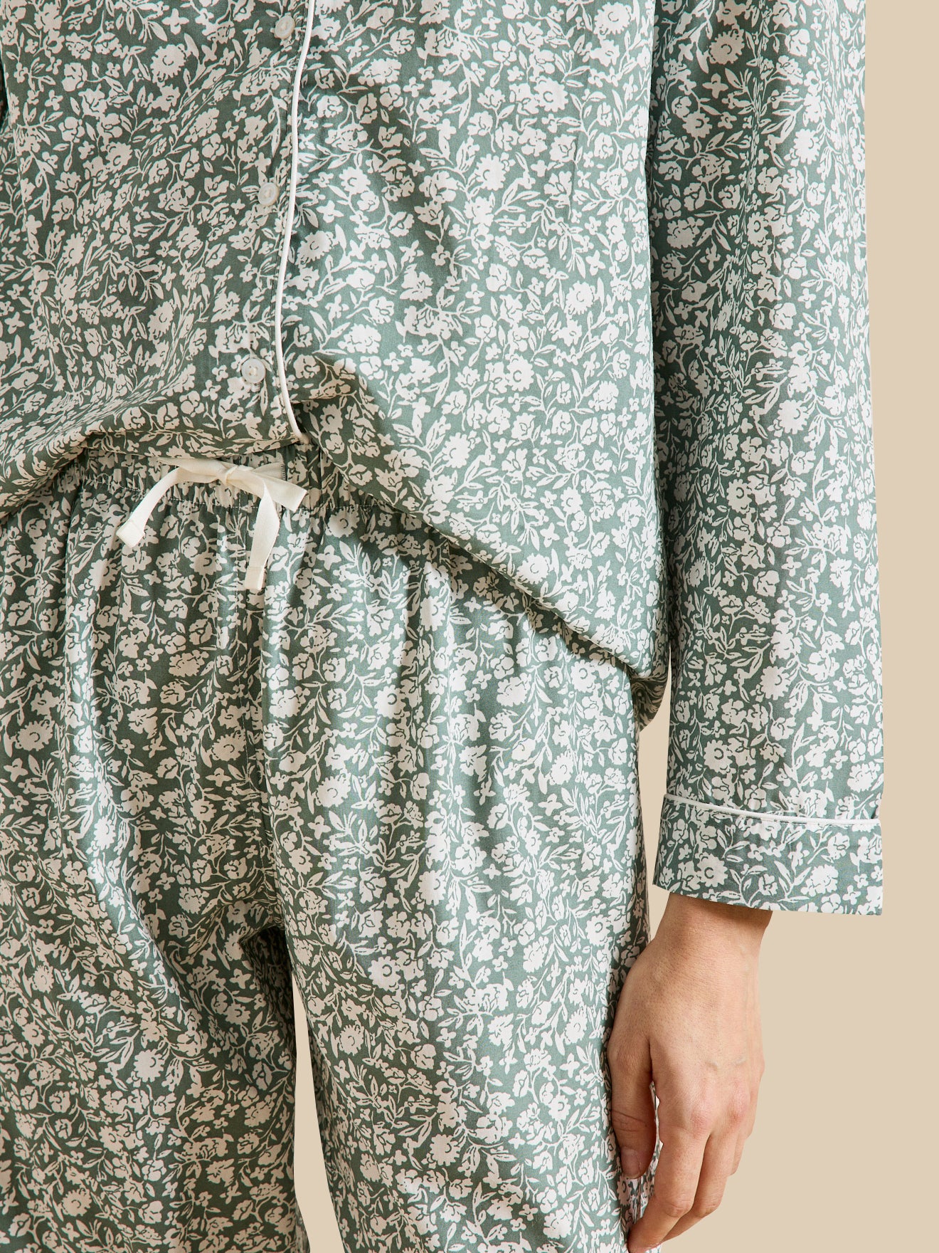Pyjama imprimé floral femme