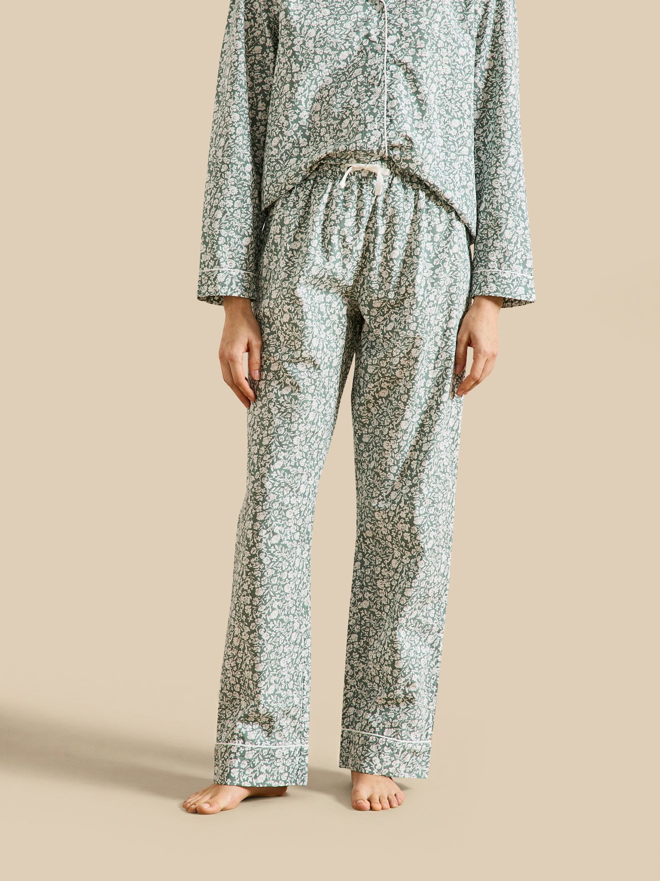 Pyjama imprimé floral femme