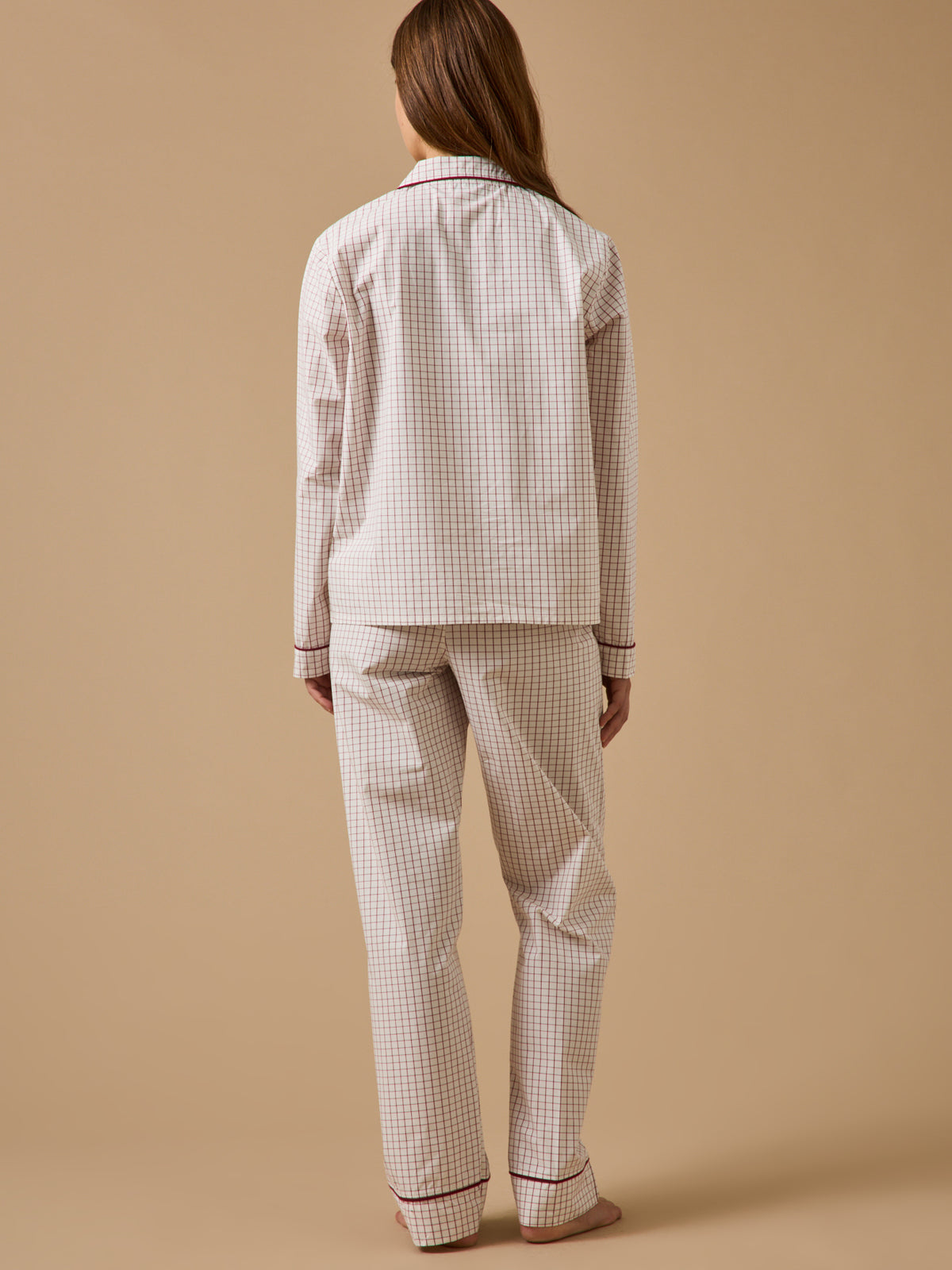 Pyjama à carreaux femme
