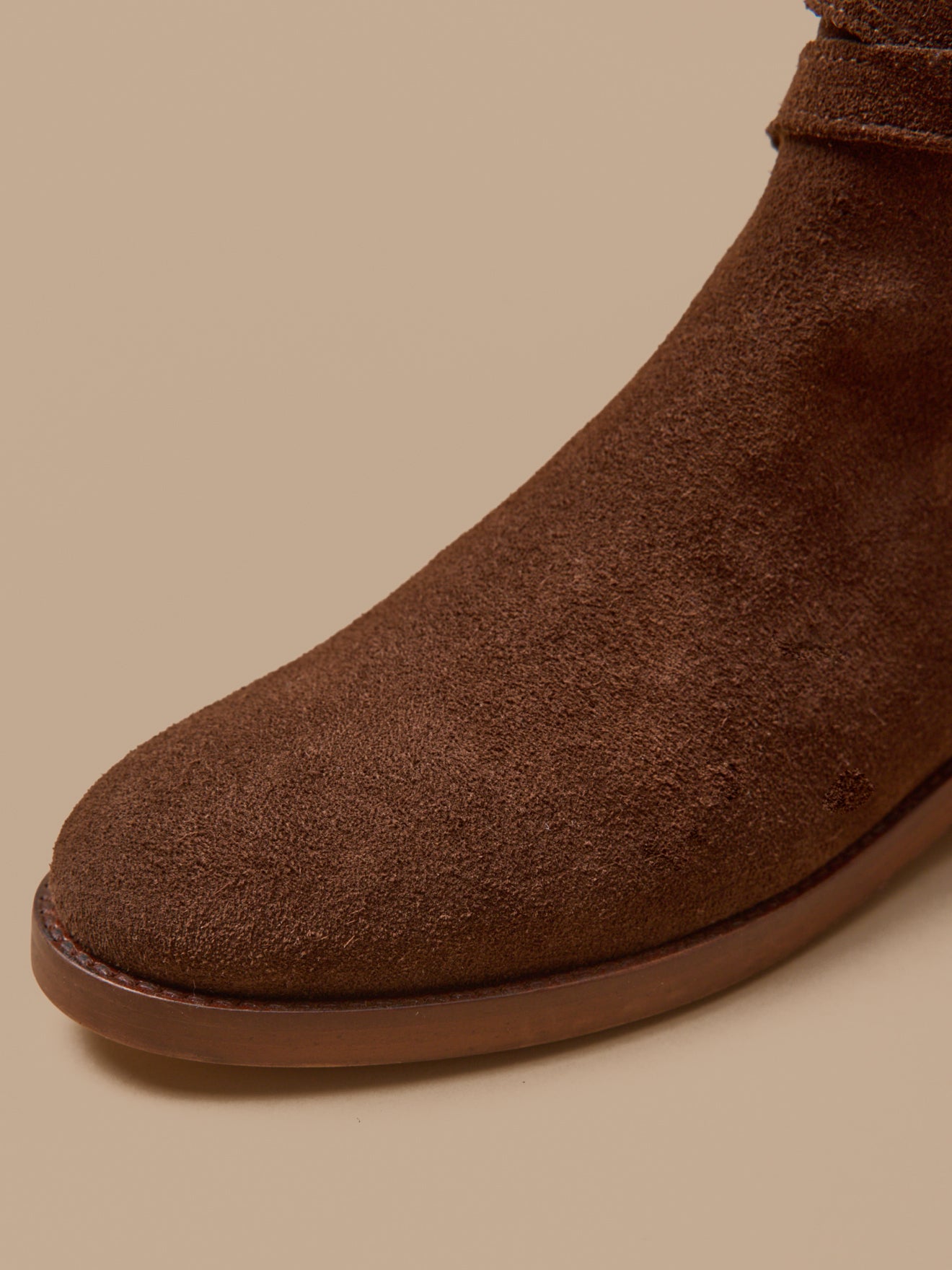 Boots cuir femme