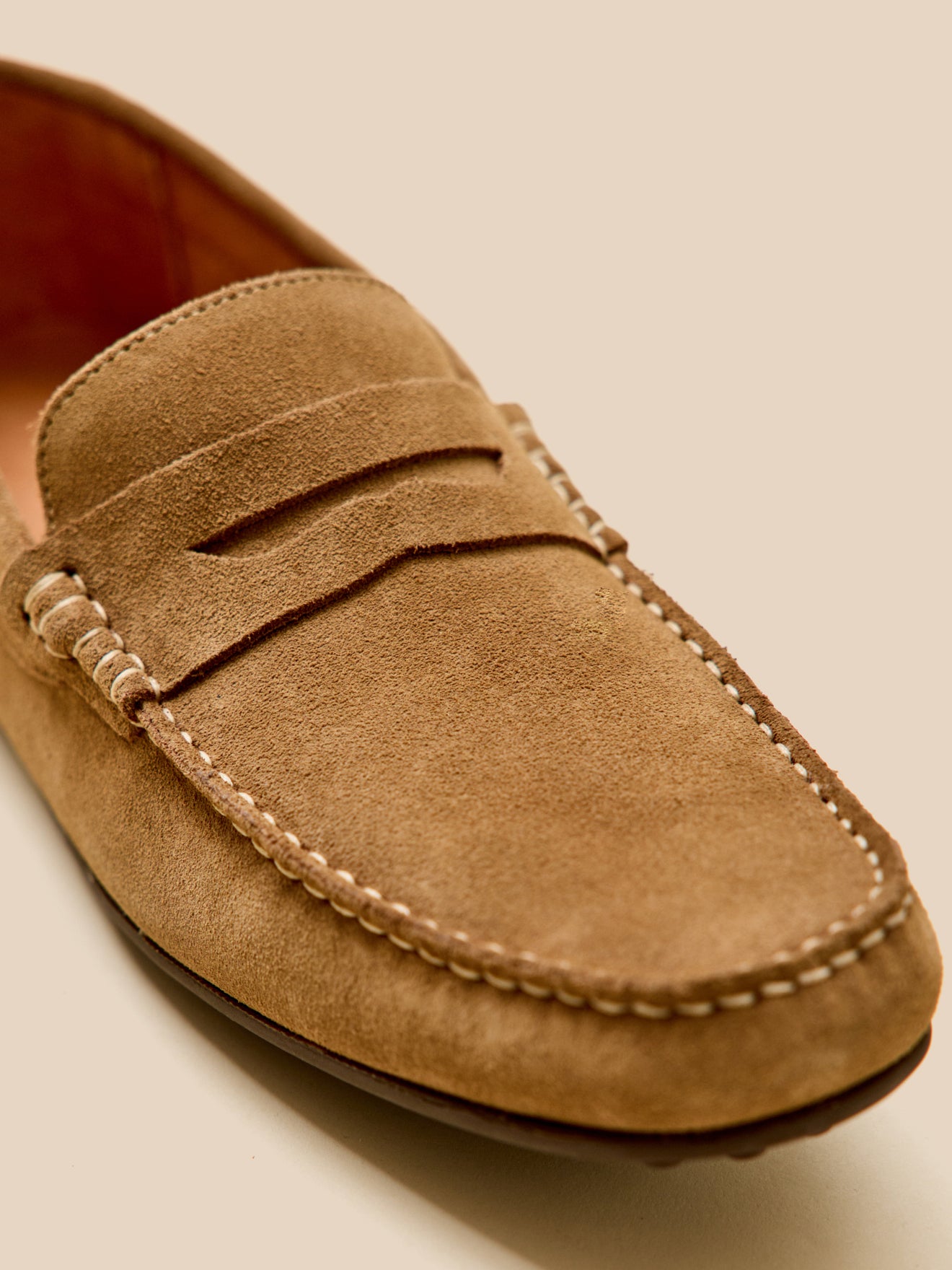 Mocassins cuir homme