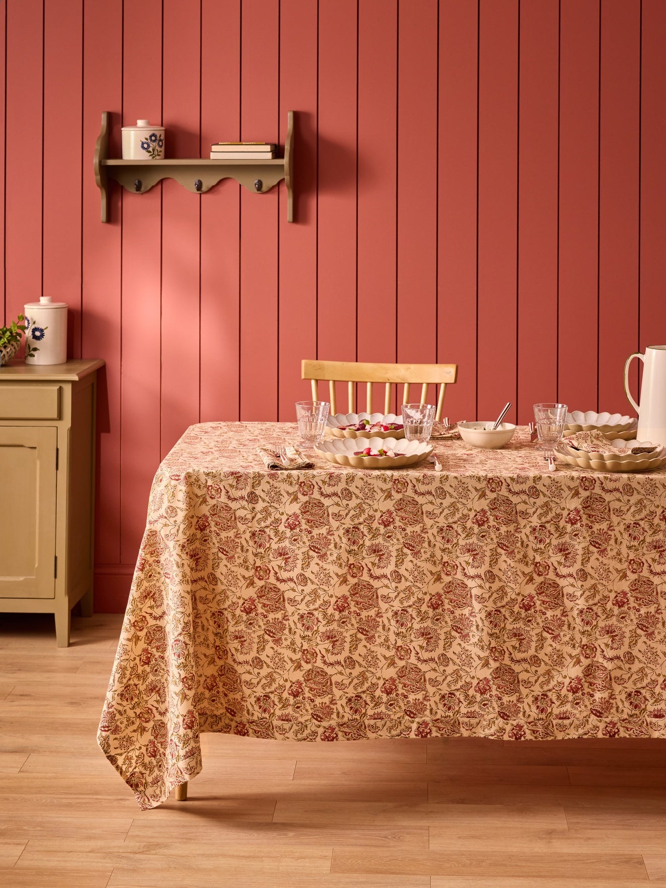 Nappe en coton indien imprimé Penjab