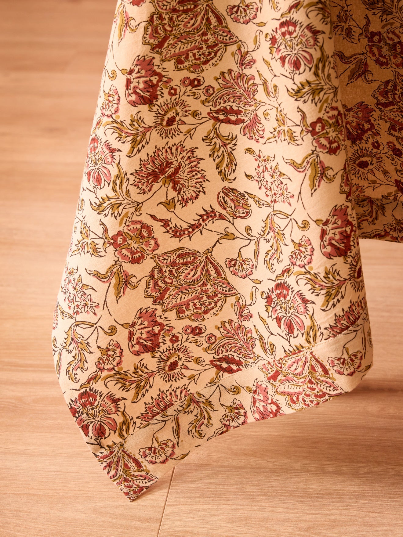 Nappe en coton indien imprimé Penjab