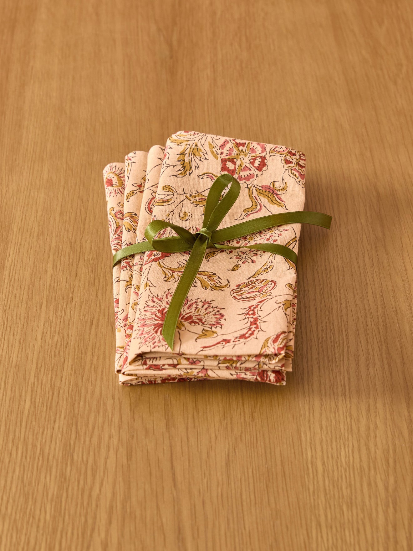 Serviettes de table imprimé Penjab par lot de 4