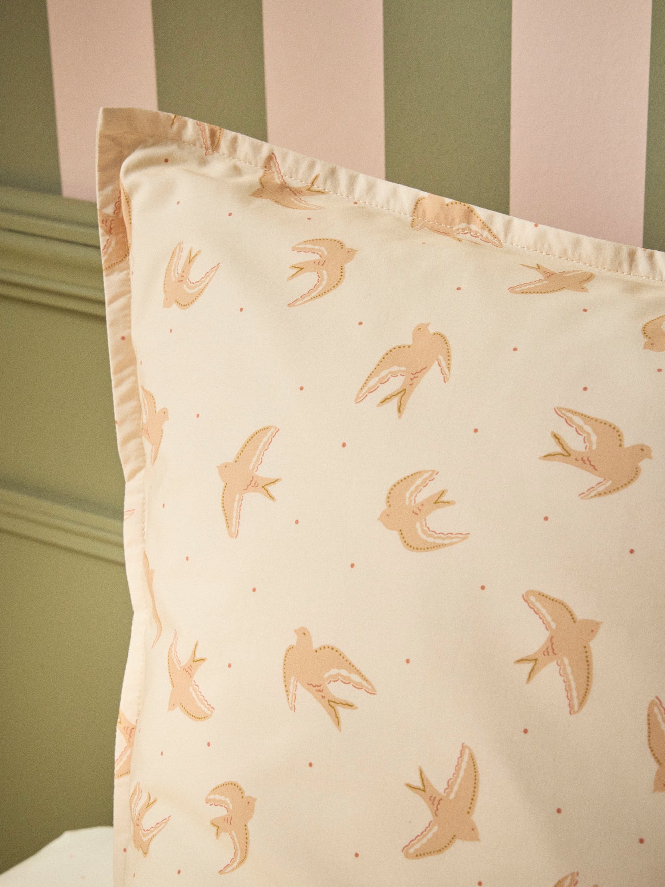 Taie d'oreiller percale de coton "Anna"