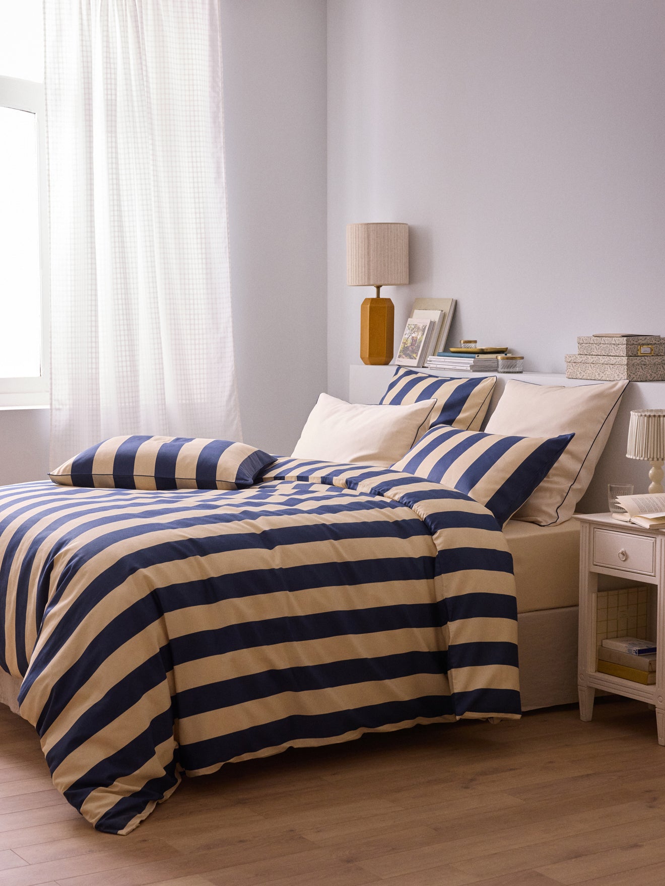 Taie d'oreiller satin de coton "Maxine"