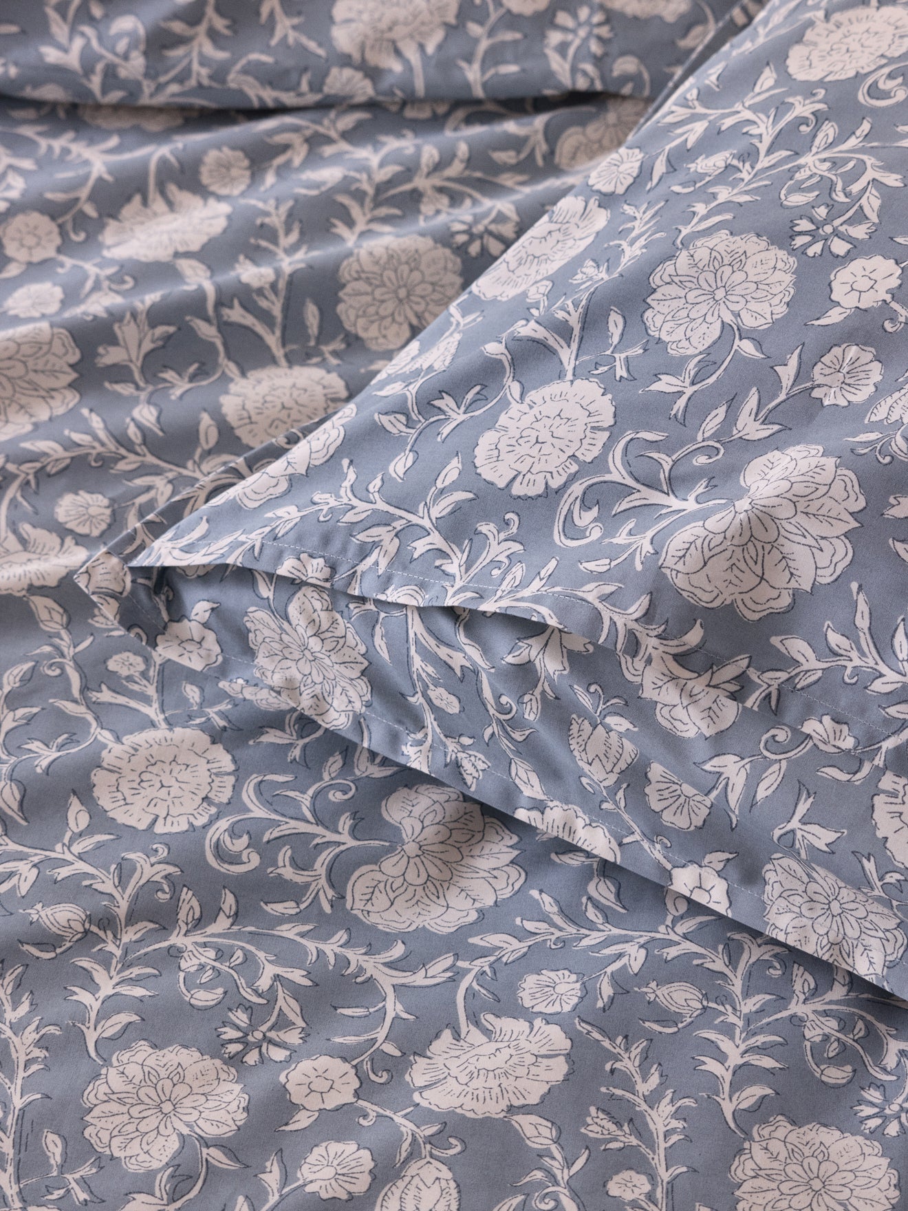 Taie d'oreiller percale de coton "Millie"