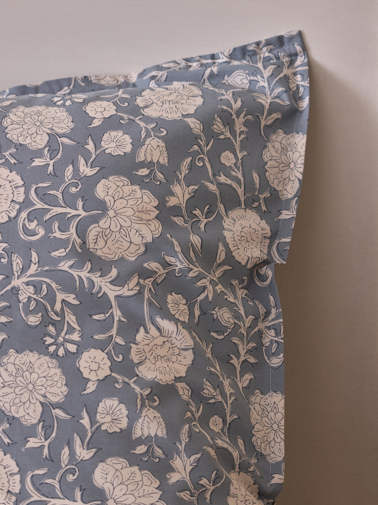 Taie d'oreiller percale de coton "Millie"