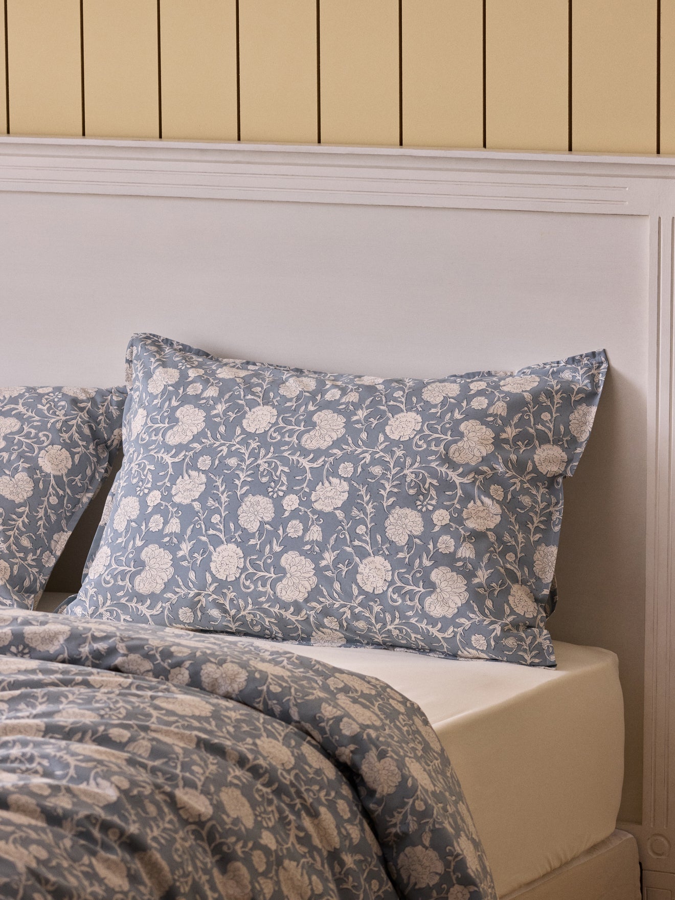 Taie d'oreiller percale de coton "Millie"