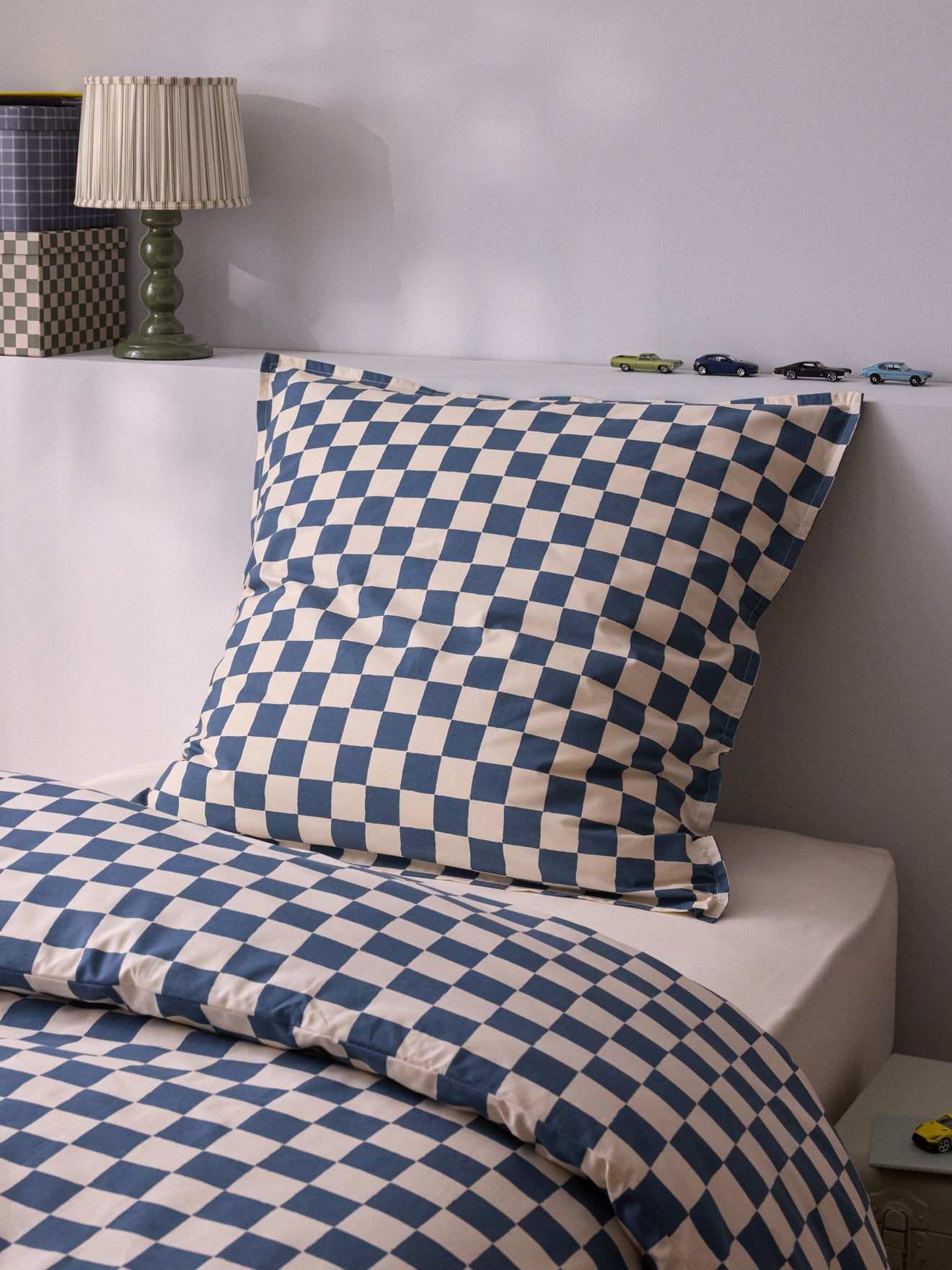 Taie d'oreiller percale de coton "Marius"