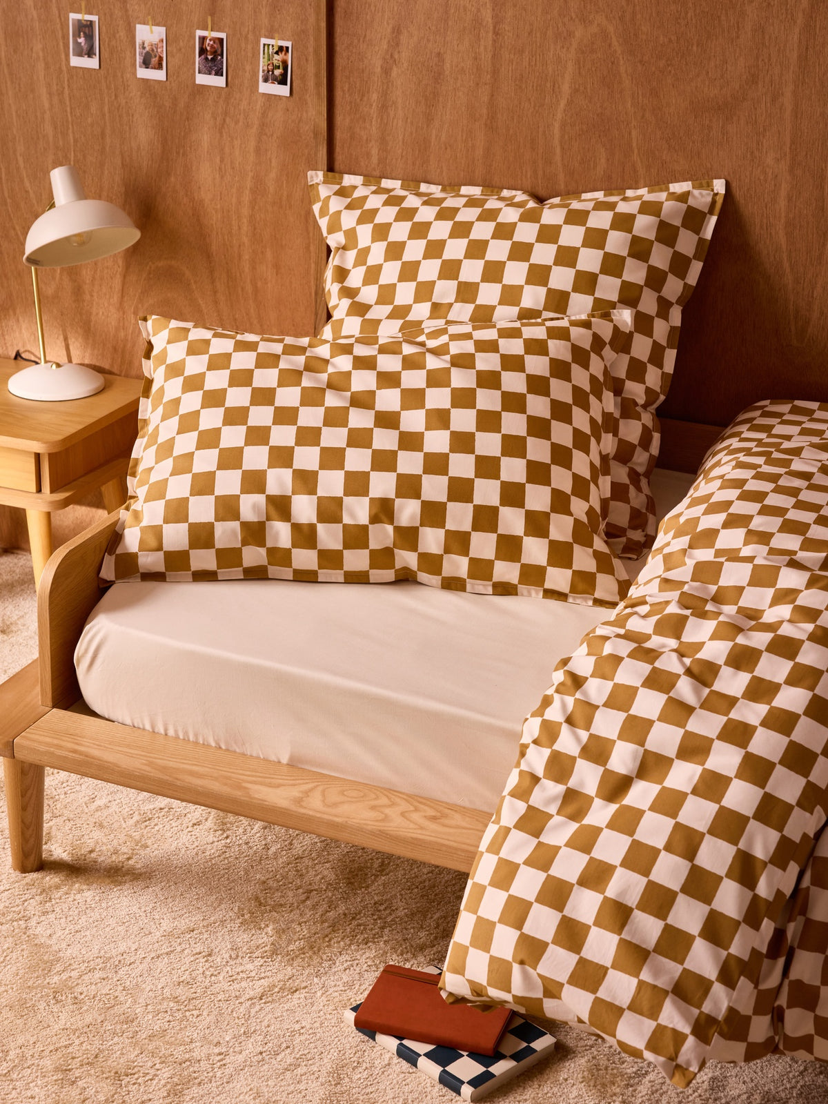 Taie d'oreiller percale de coton "Marius"