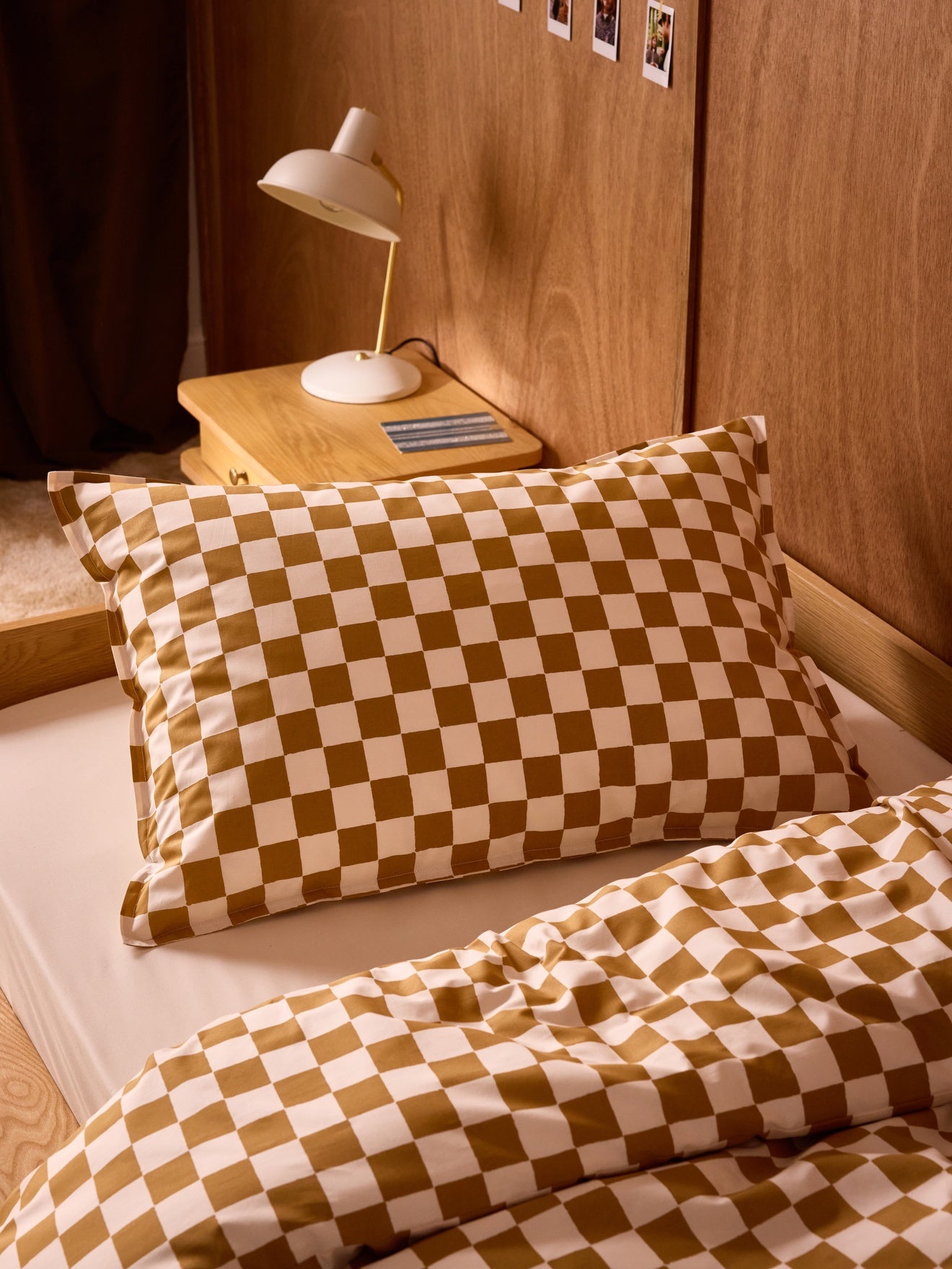 Taie d'oreiller percale de coton "Marius"