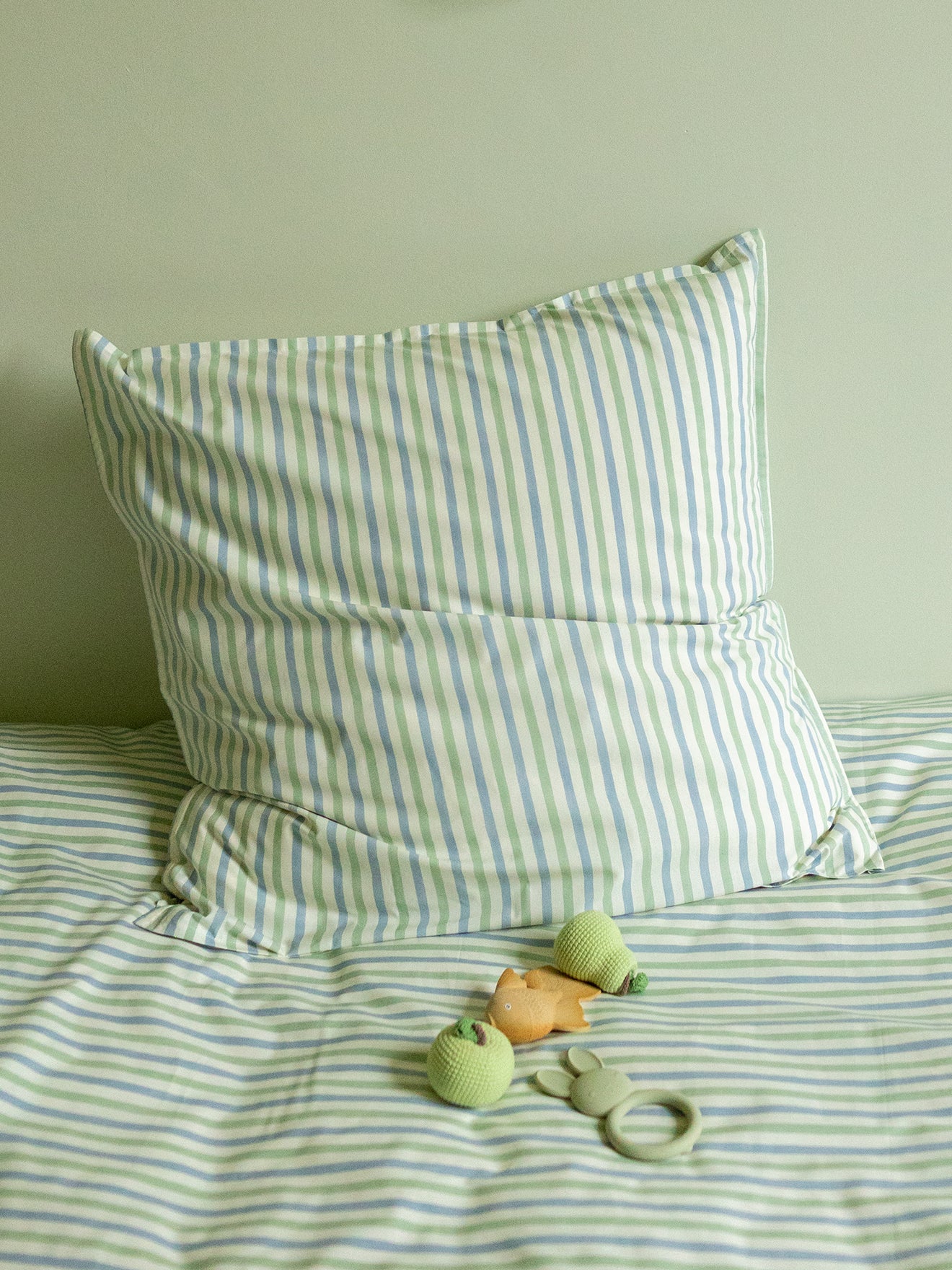 Taie d'oreiller percale de coton "Marcelle"