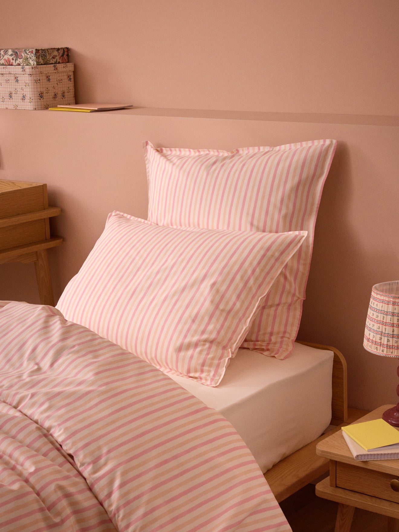 Taie d'oreiller percale de coton "Marcelle"