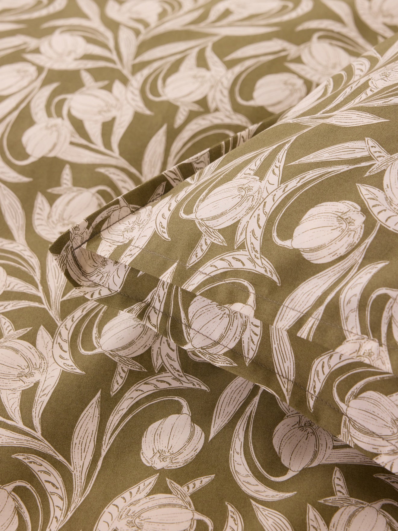 Taie d'oreiller percale de coton "Lucie"