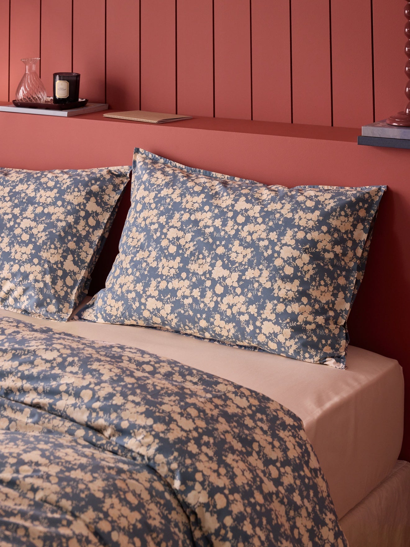 Taie d'oreiller percale de coton "Lisbeth"