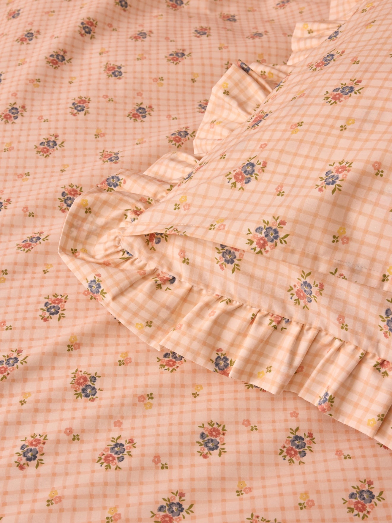 Taie d'oreiller percale de coton "Lilou"