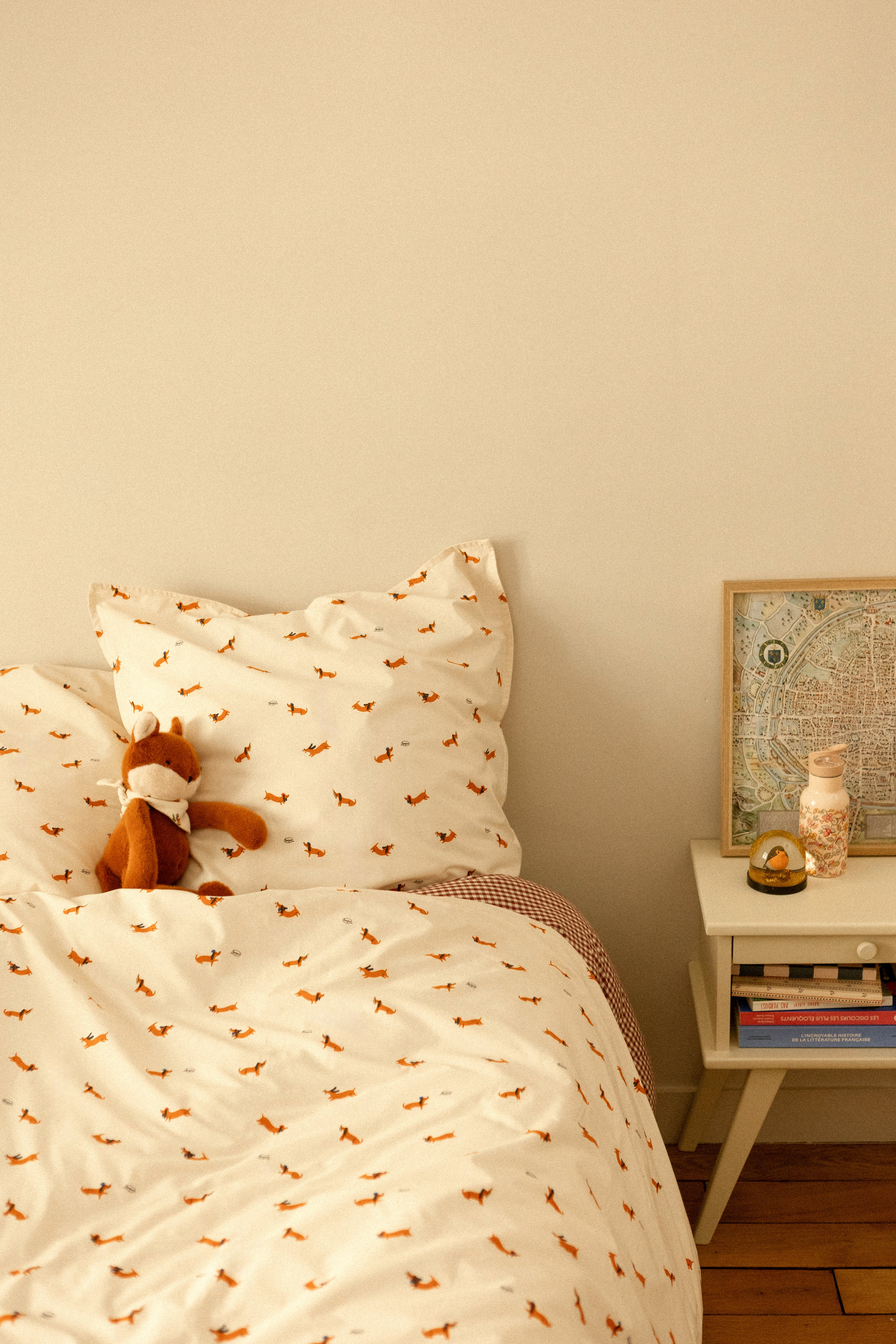 Taie d'oreiller percale de coton "Loki"