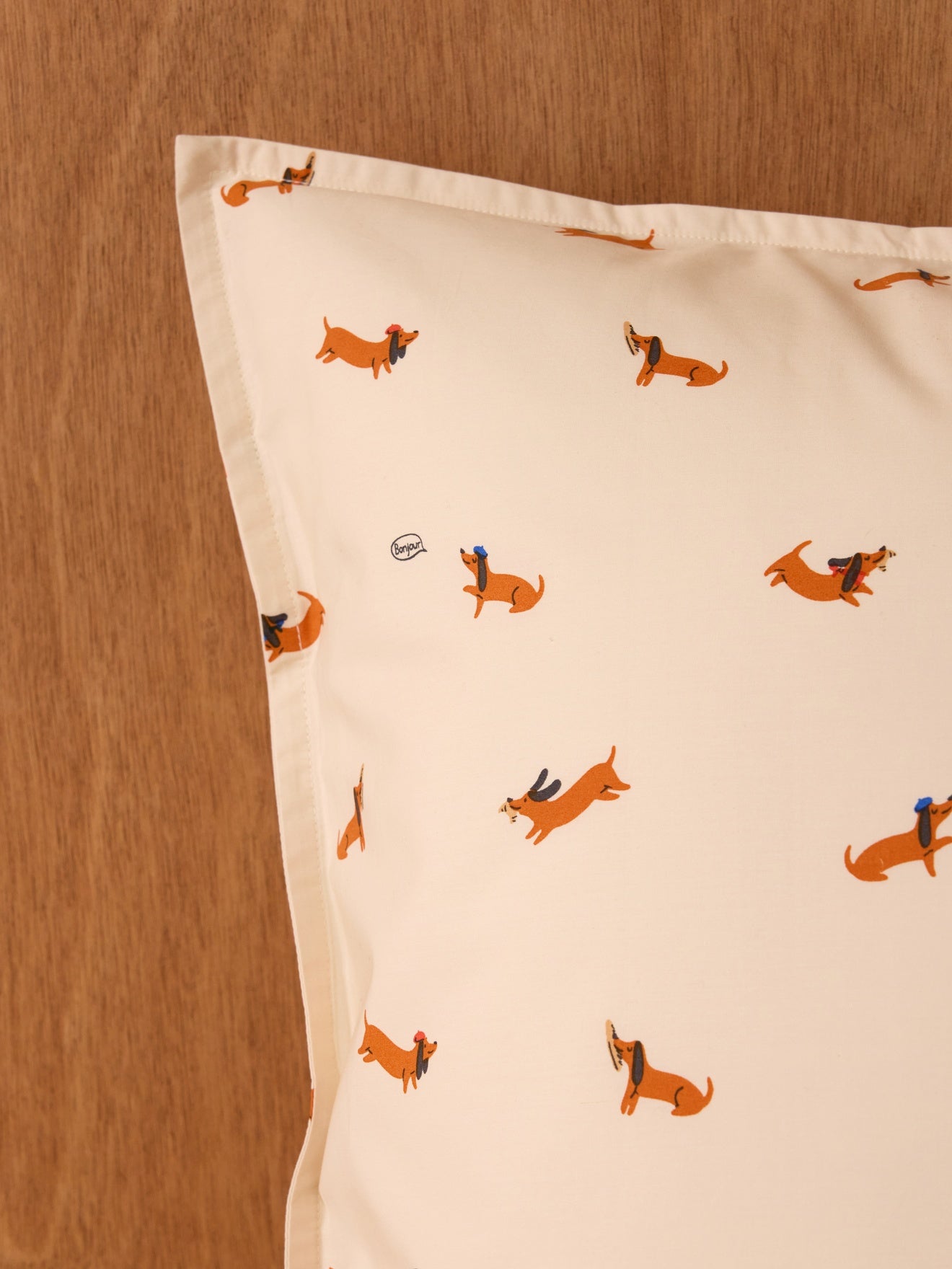 Taie d'oreiller percale de coton "Loki"
