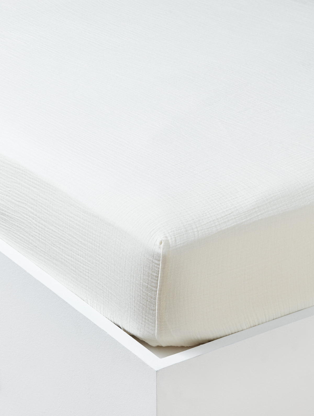 Drap-housse percale de coton "Aglaé"
