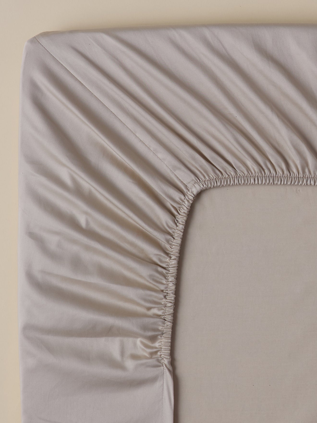 Drap-housse satin de coton "Léonore"