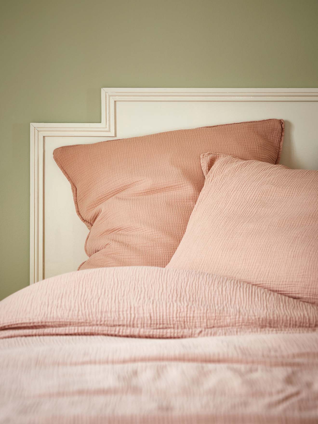 Housse de couette gaze de coton "Gaufrée"