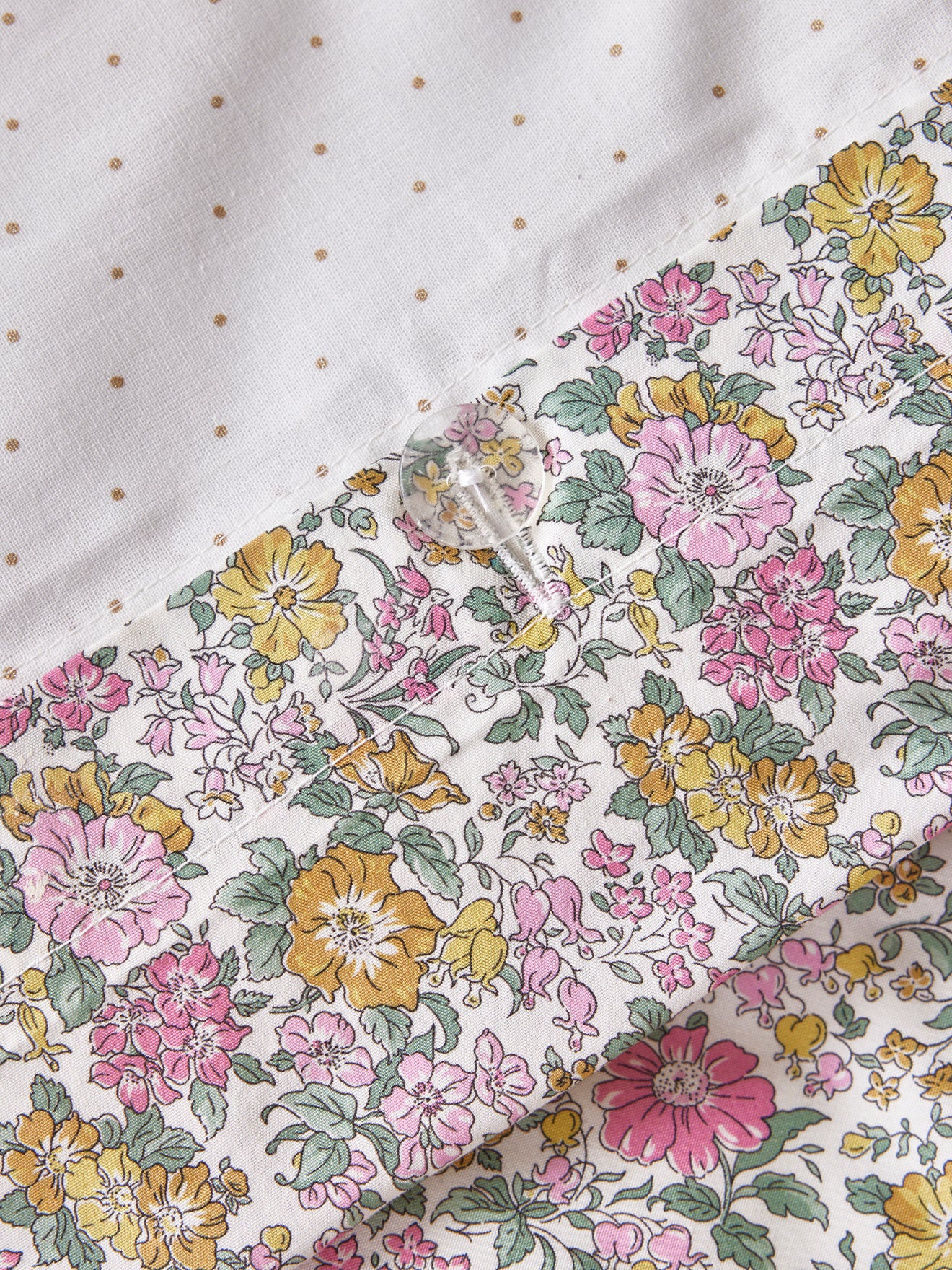 Housse de couette tissu Liberty "Clare Rich"