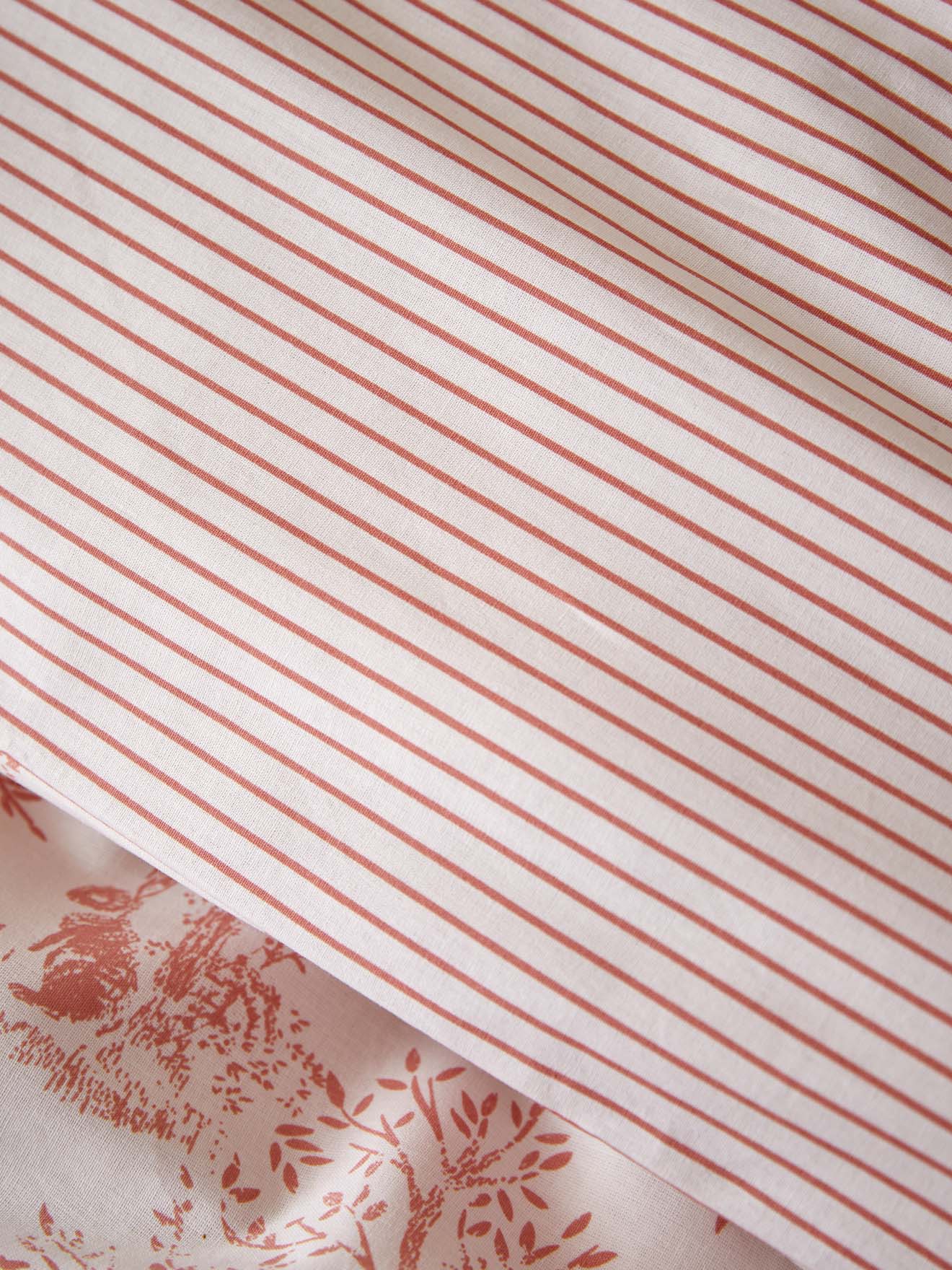 Housse de couette coton "Esprit petit Jouy"