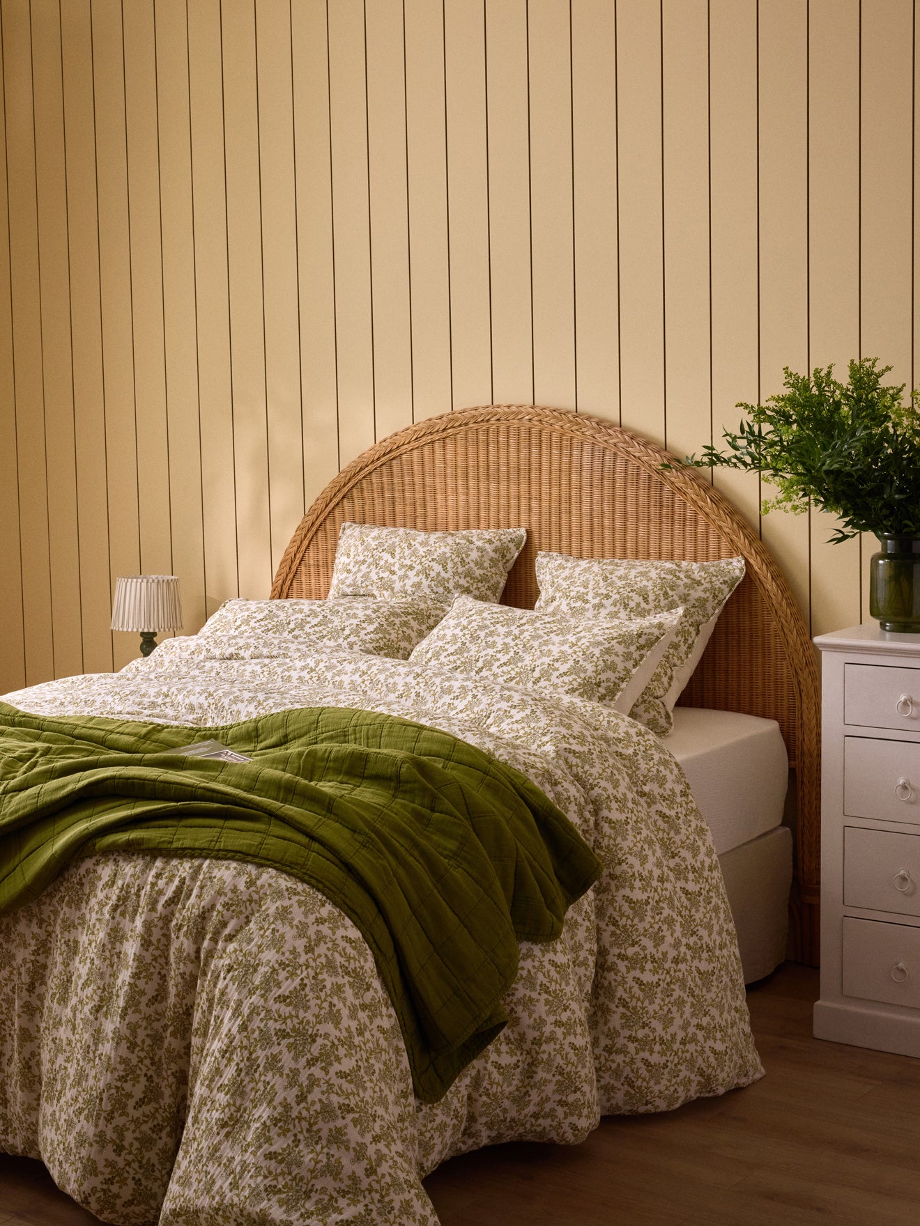 Housse de couette gaze de coton Mathilde