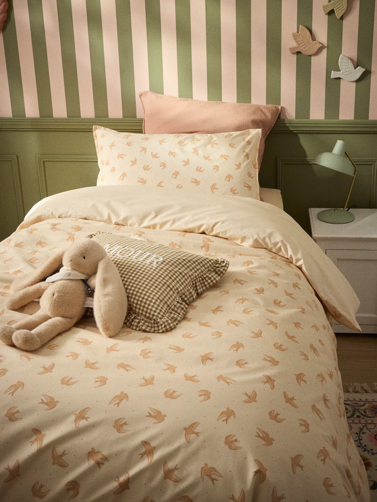 Housse de couette percale de coton "Anna"
