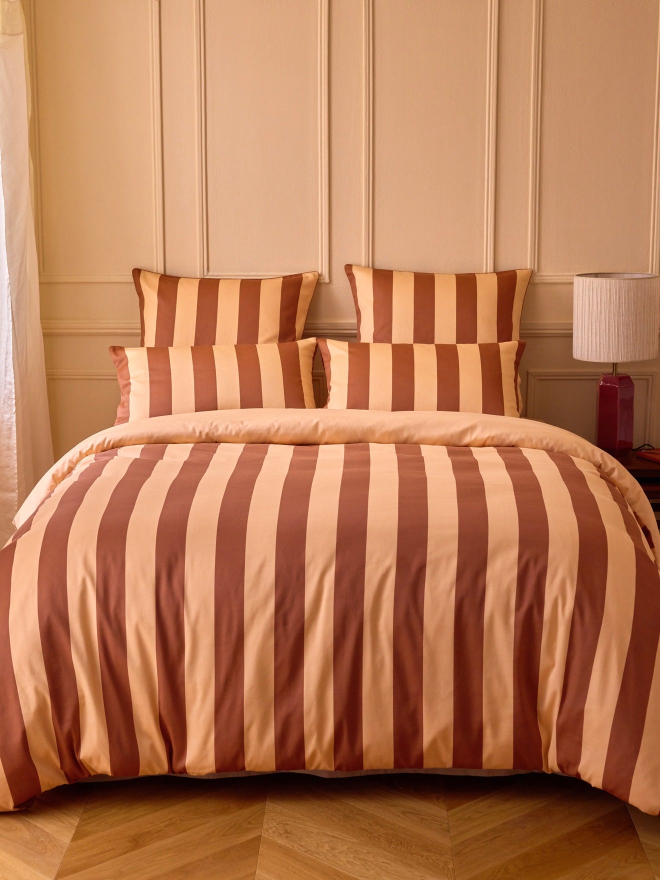 Housse de couette satin de coton "Maxine"