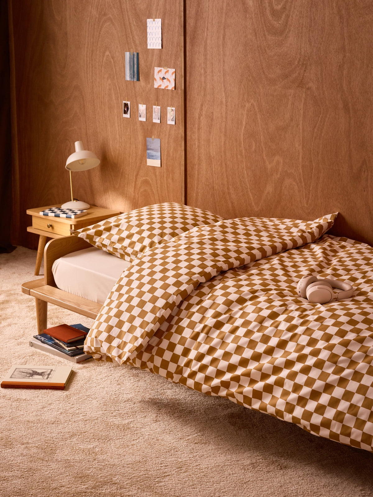 Housse de couette percale de coton "Marius"