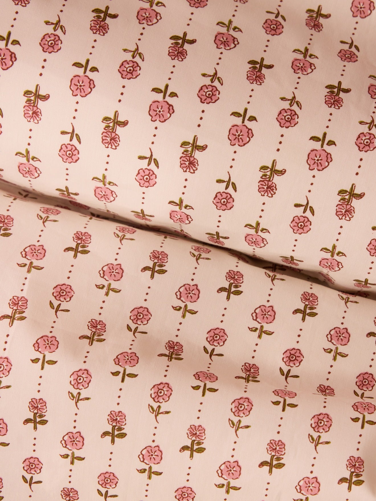 Housse de couette percale de coton "Lucette"