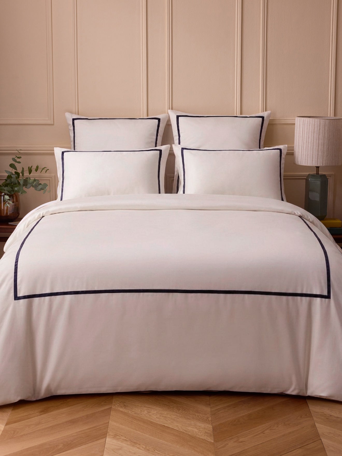Housse de couette satin de coton "Léonore"