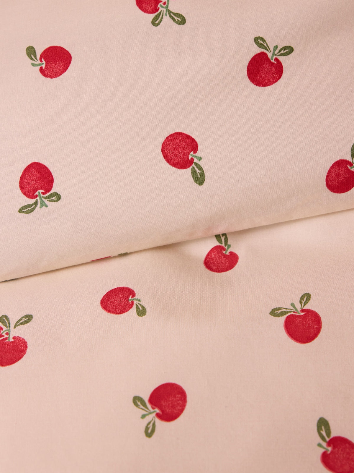 Housse de couette percale de coton "Lady Apple"