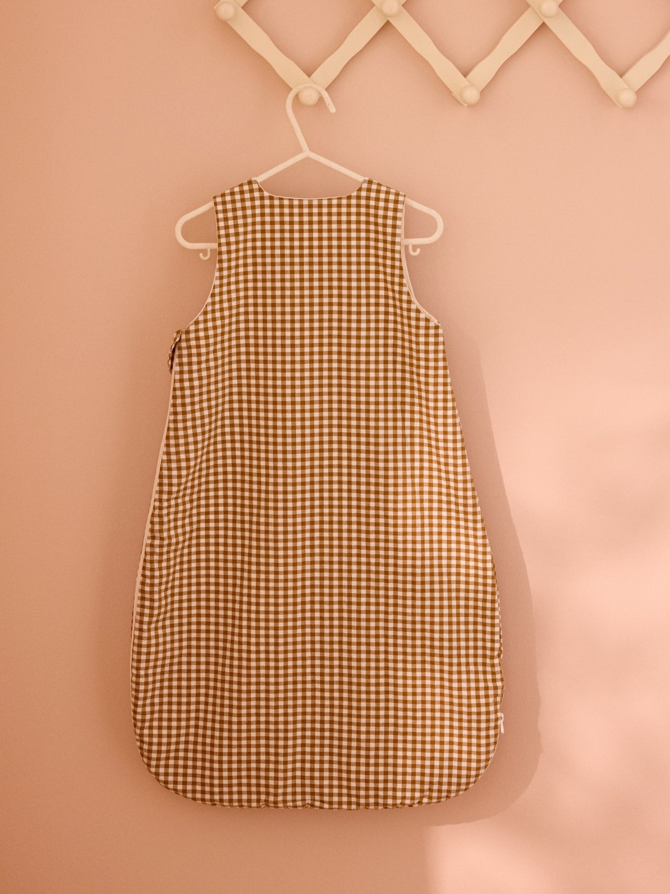 Gigoteuse vichy en percale de coton - TOG 3