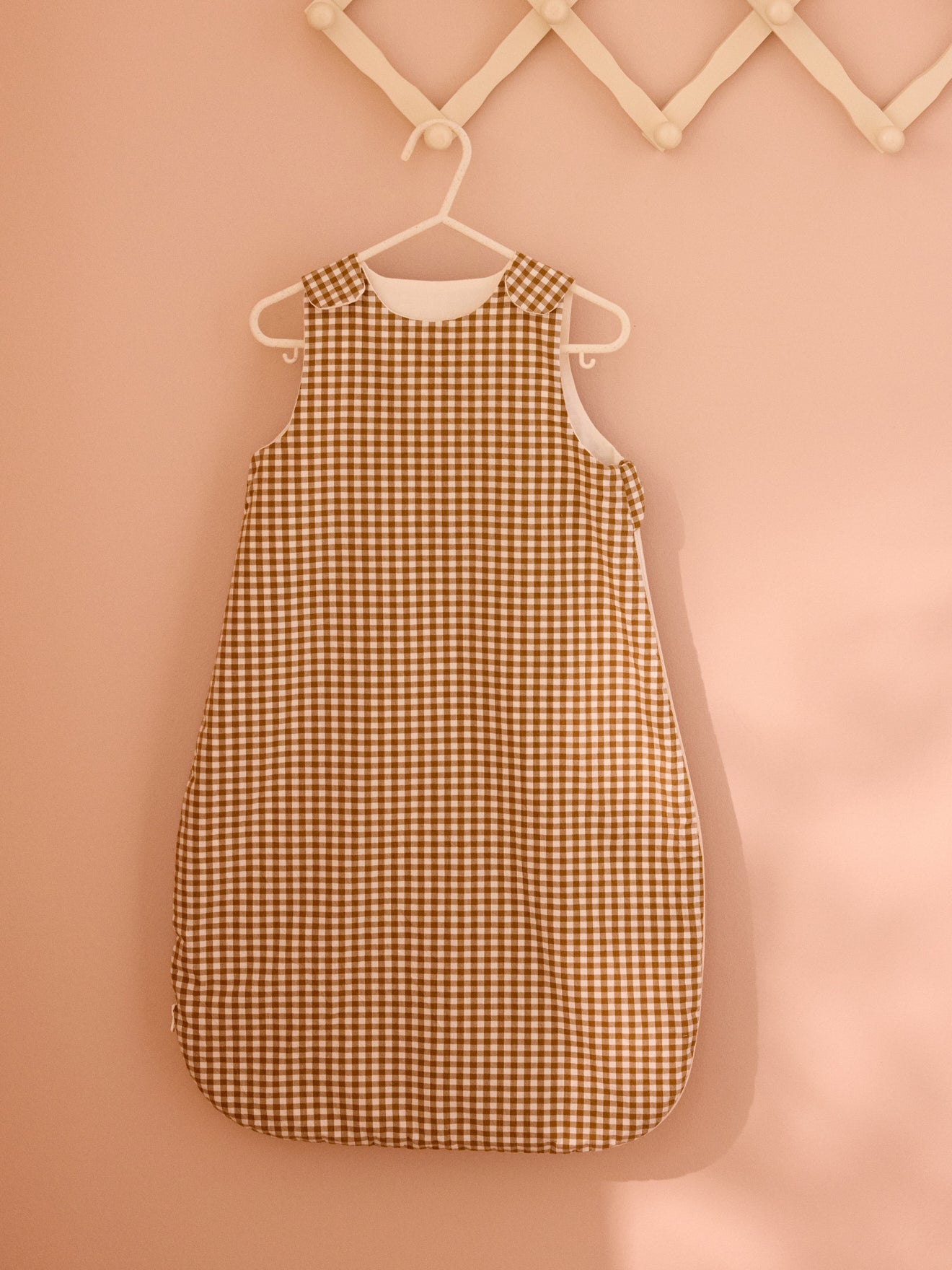Gigoteuse vichy en percale de coton - TOG 3