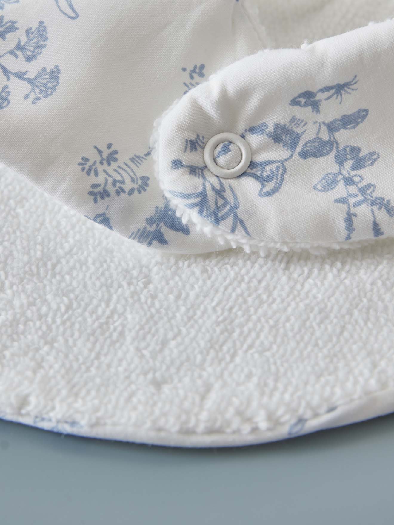 Bavoir percale de coton biologique