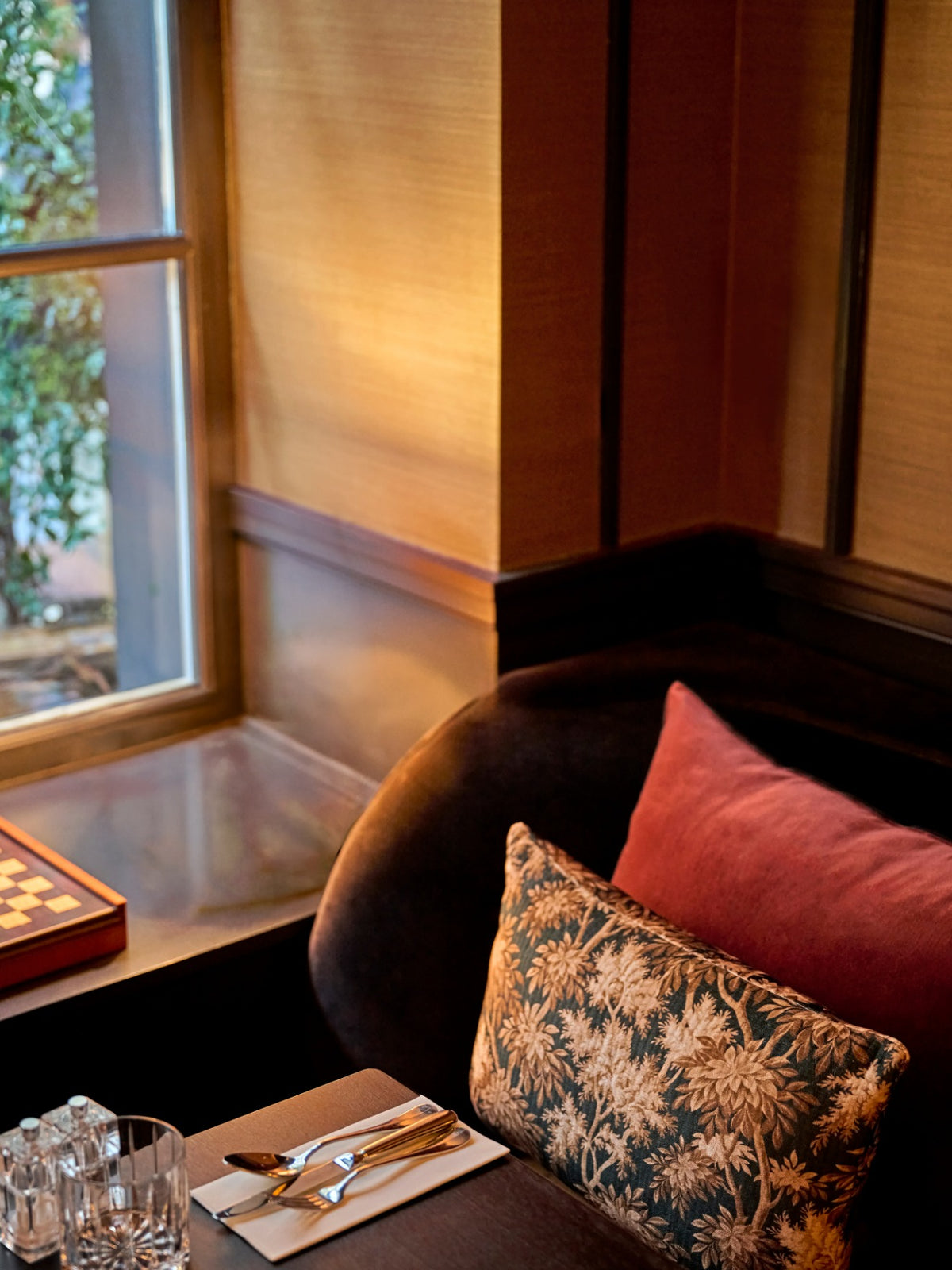 Housse de coussin imprimé Antoinette
