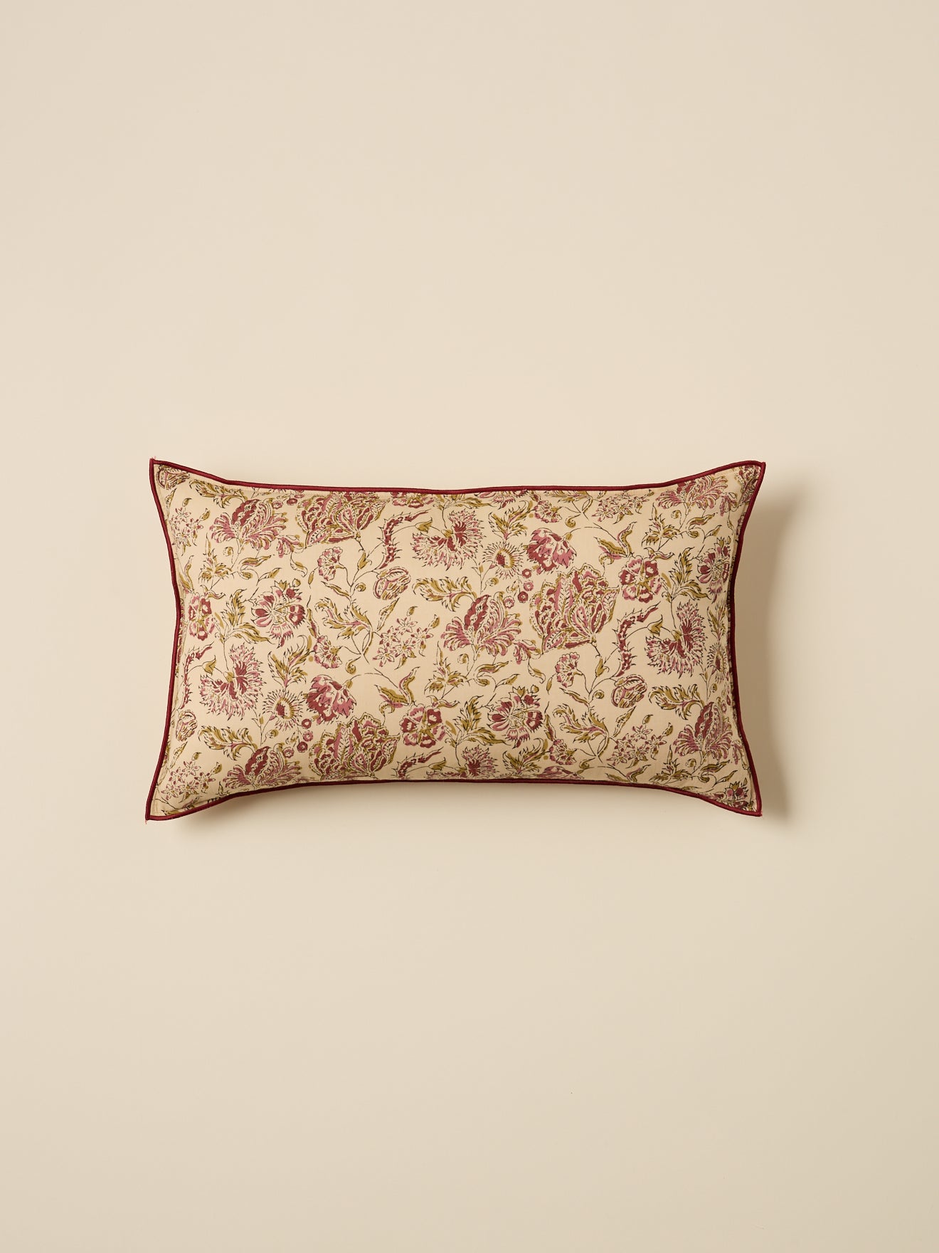 Housse de coussin imprimé indien Penjab