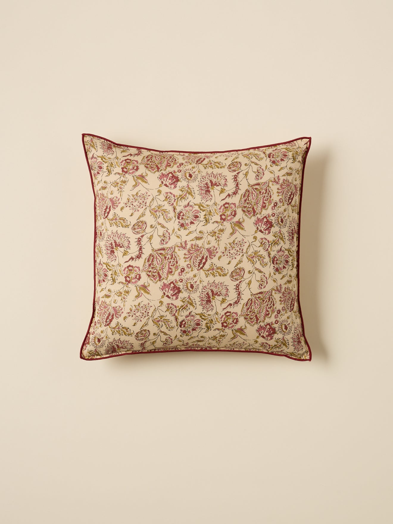 Housse de coussin imprimé indien Penjab