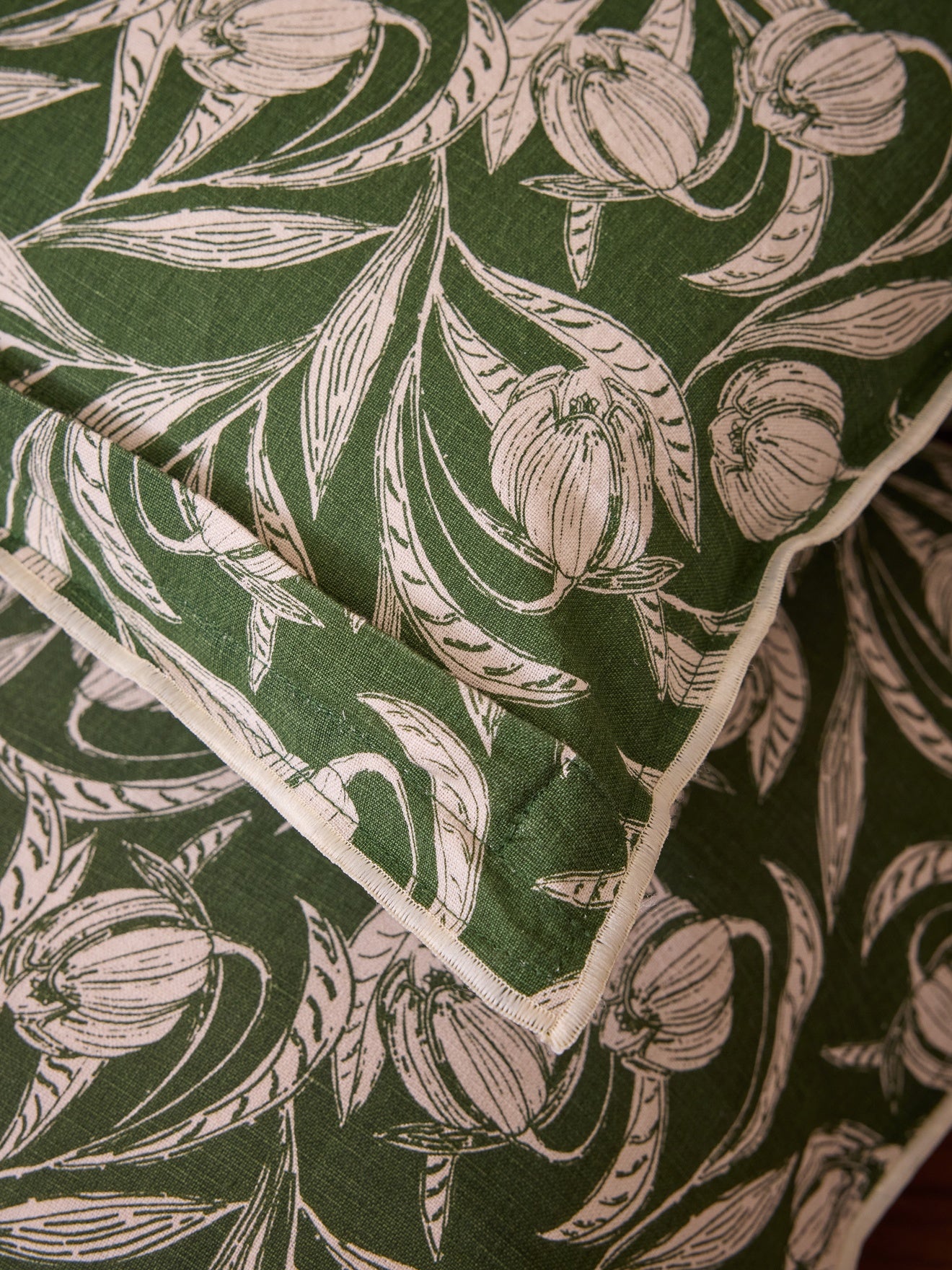 Housse de coussin imprimée "Lucie"