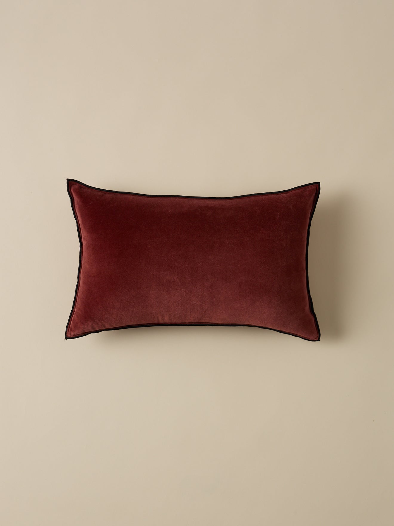 Housse de coussin en velours