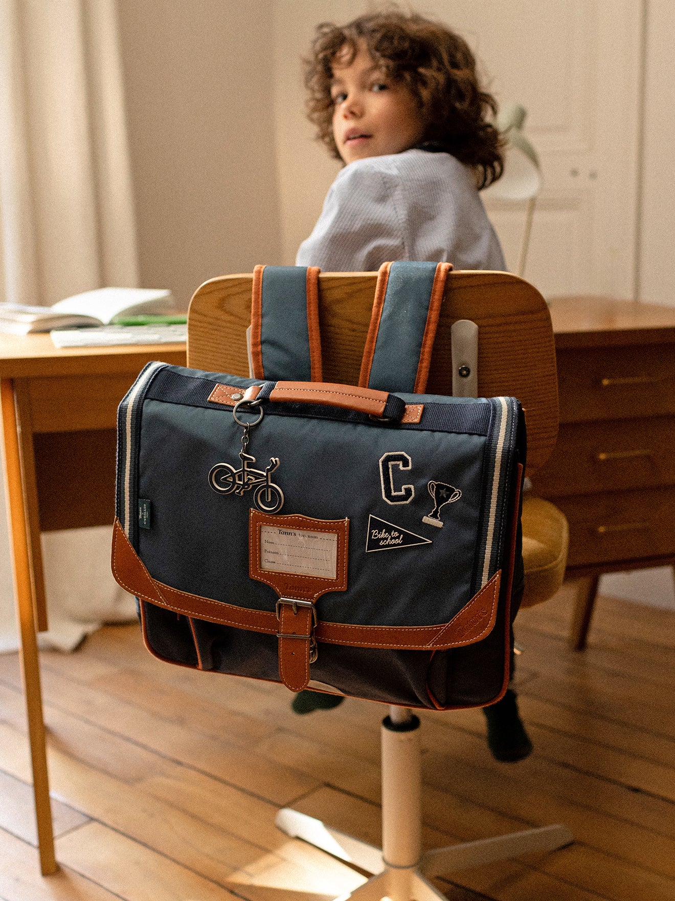 Cartable primaire Clément - Collection Cyrillus X Tann's