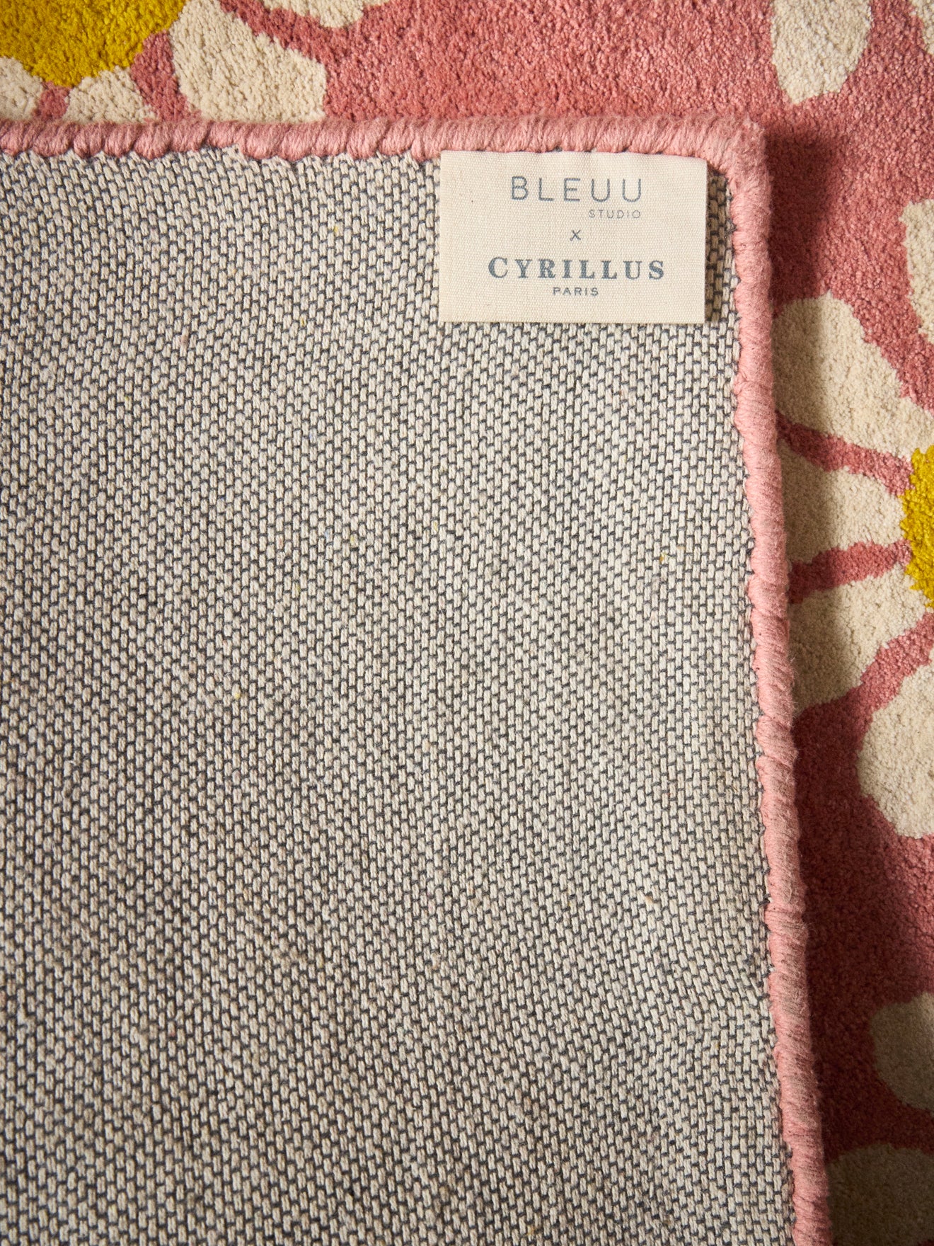 Tapis Marguerite Bleuu Studio X Cyrillus