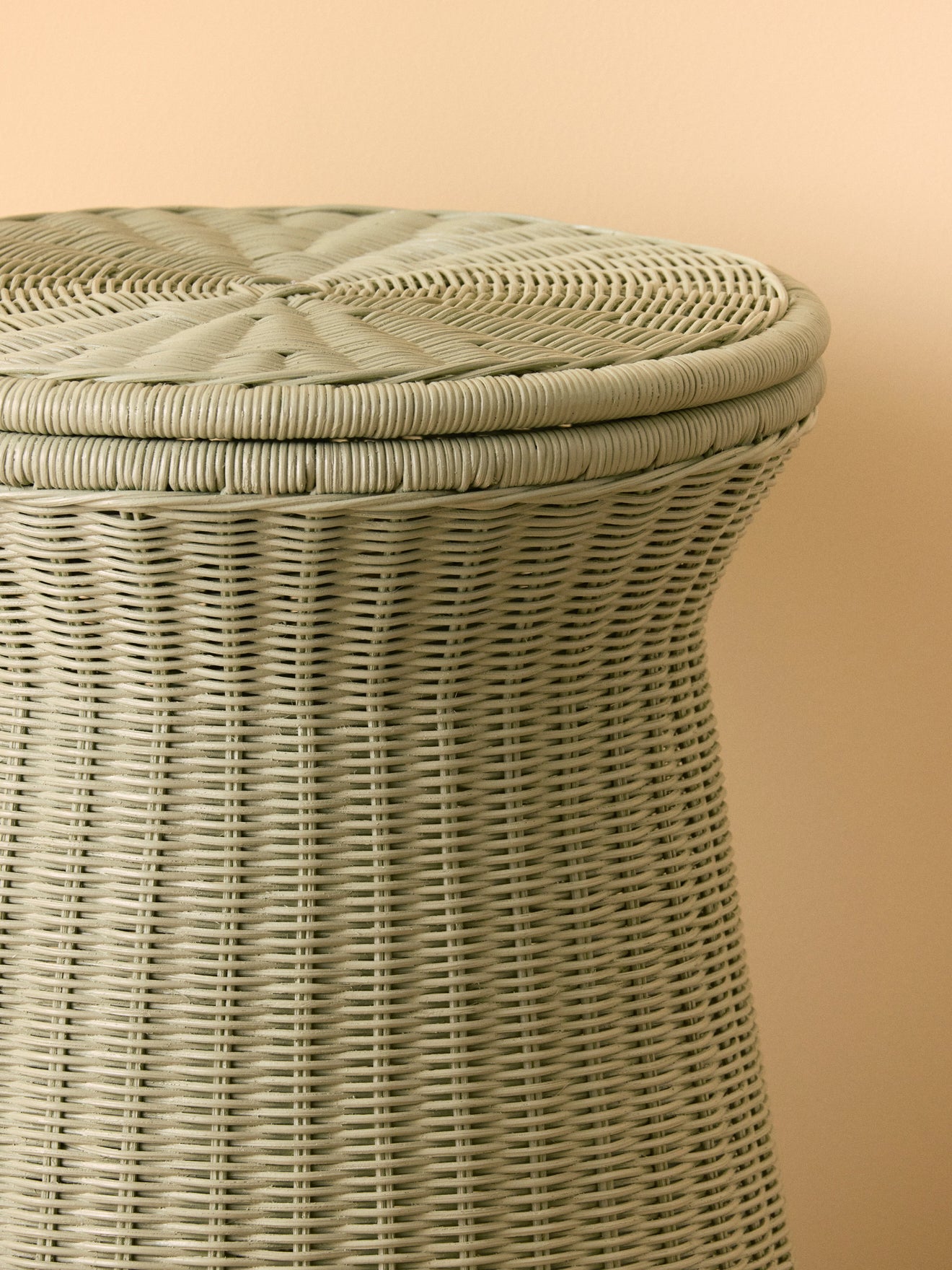 Tabouret en rotin Emile