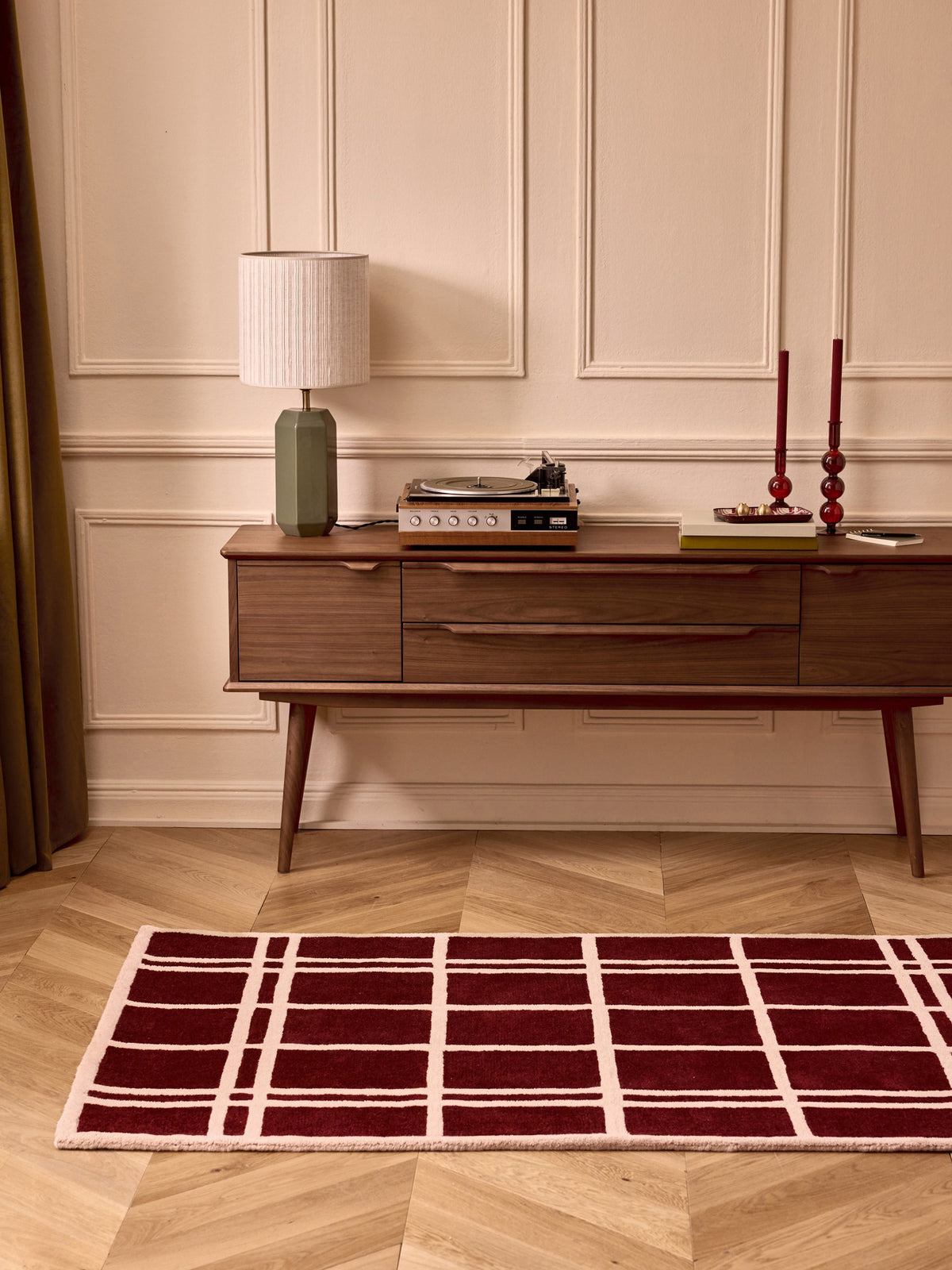 Tapis carreaux Ninon - Petit modèle