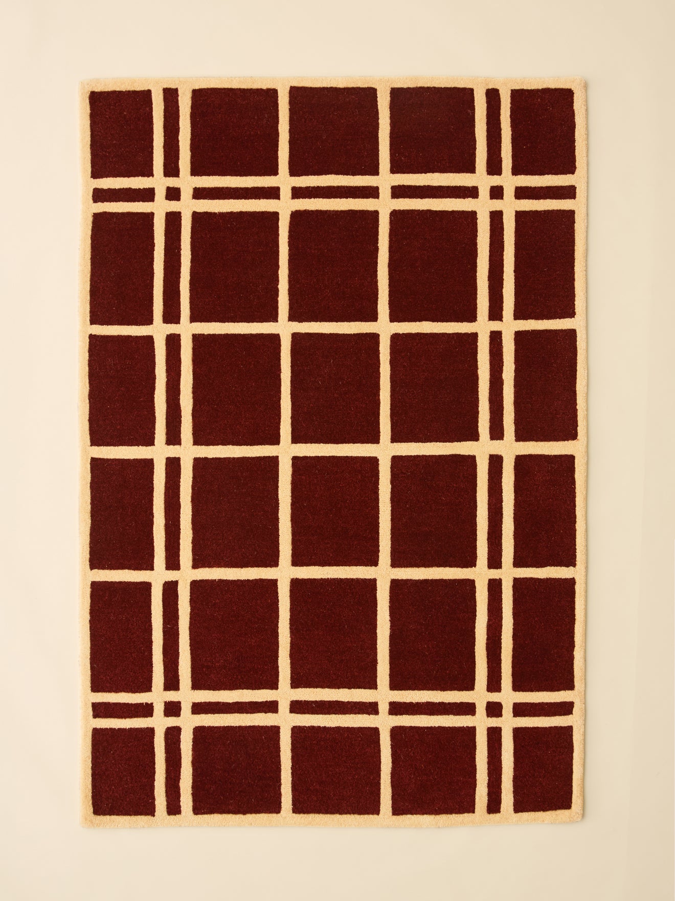 Tapis carreaux Ninon - Petit modèle